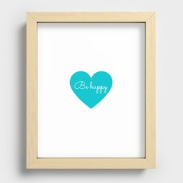 Phrases Recessed Framed Print