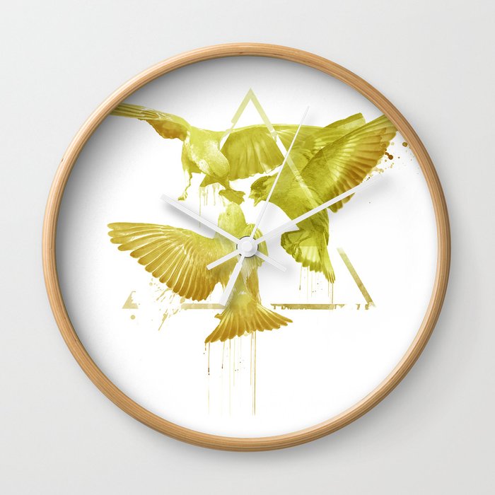 Three Birds Wall Clock