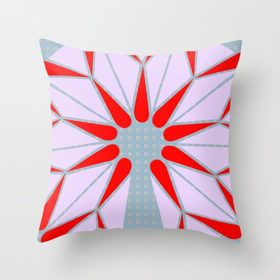 Exoskeleton Throw Pillow