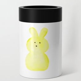 Yellow Bunny Can Cooler