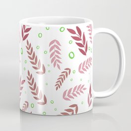 Autumn Leaves Pattern Coffee Mug