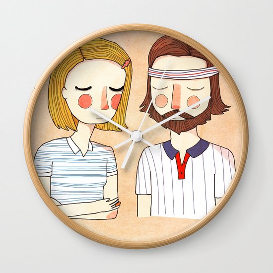 Secretly In Love Wall Clock