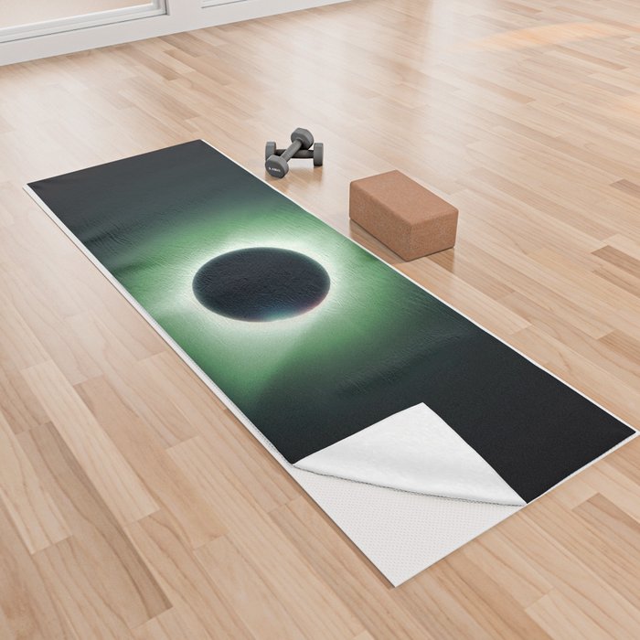 Total Solar Eclipse Yoga Towel
