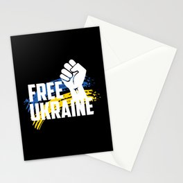 Free Ukraine Stationery Card