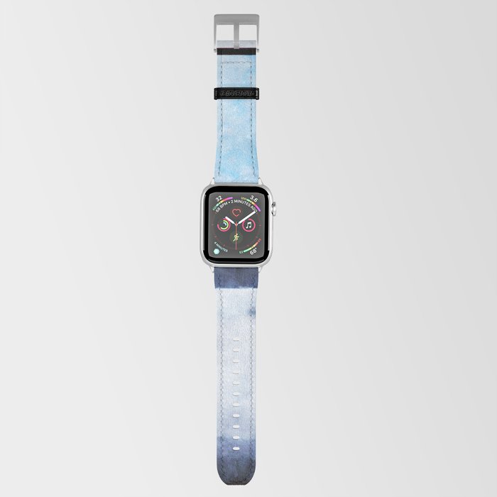 Photo of clouds and montain painting imitation Apple Watch Band