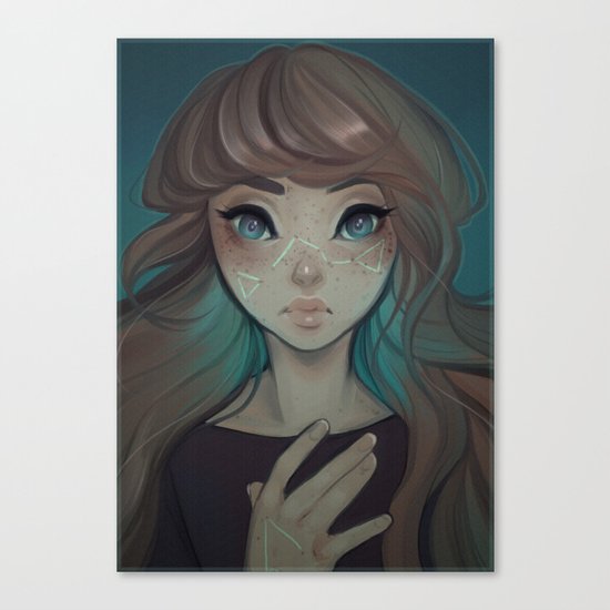 Astrology Canvas Print