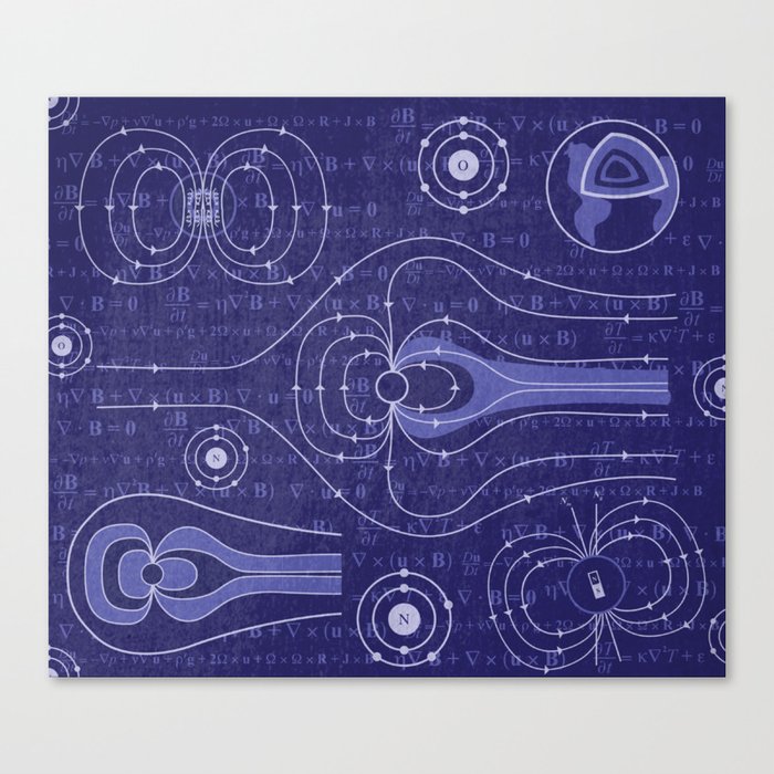The Earth's Magnetosphere Canvas Print