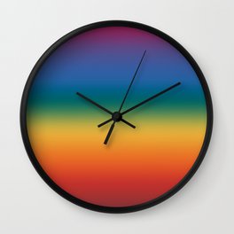 Rainbow 2018 Wall Clock