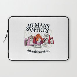 Humans and Offices Dragon RPG Laptop Sleeve