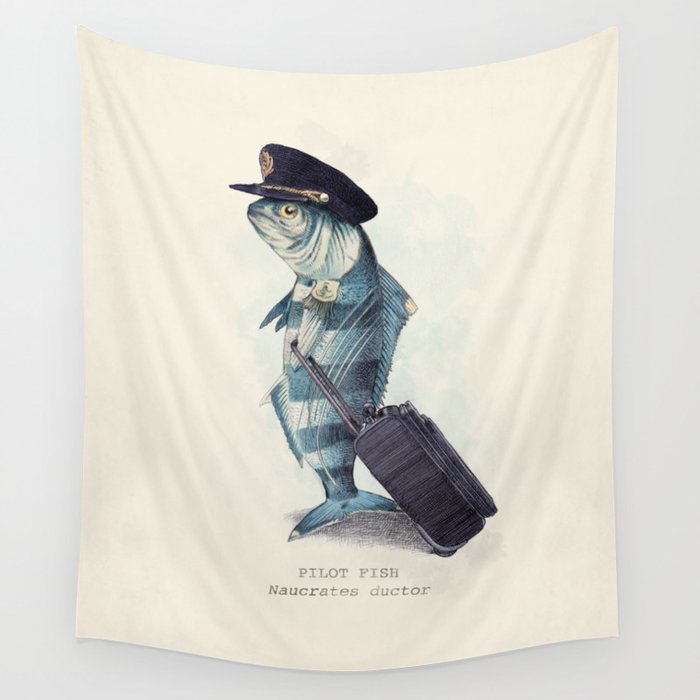 The Pilot Wall Tapestry