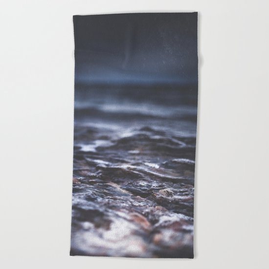 Darkness never wins Beach Towel