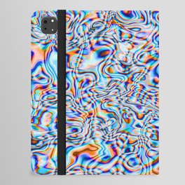 Funky liquid shapes iPad Folio Case