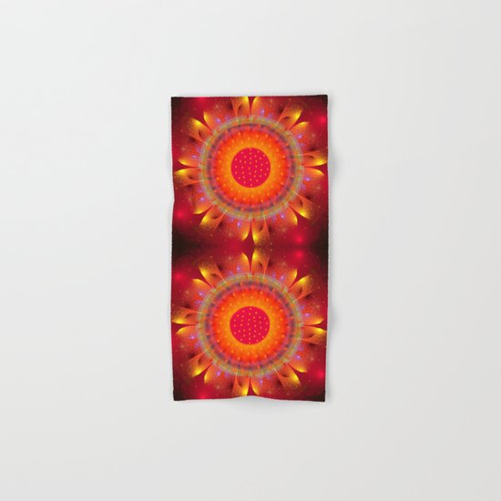 Magical Summer Flower Hand & Bath Towel