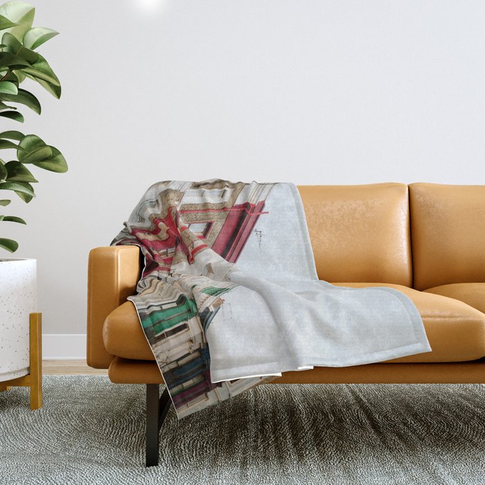 Notting Hill at Sunset Throw Blanket