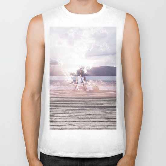 Drifting Thoughts Biker Tank