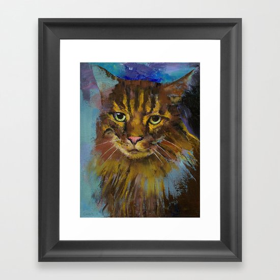 Luna Framed Art Print