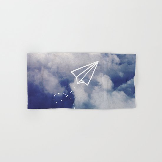 Paper Plane Hand & Bath Towel