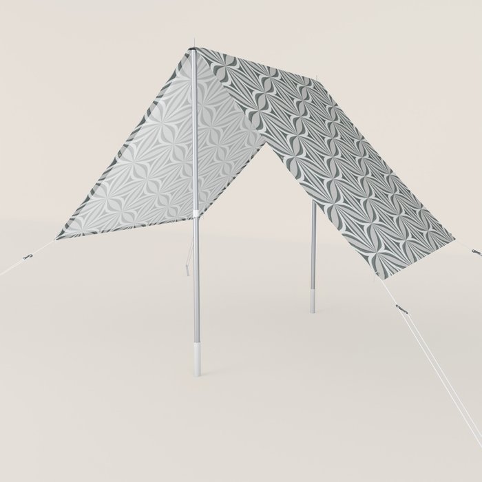 Geometrical, floral, circle, triangle pattern in neutral ...