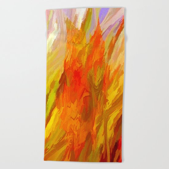Vibrant Summer Beach Towel