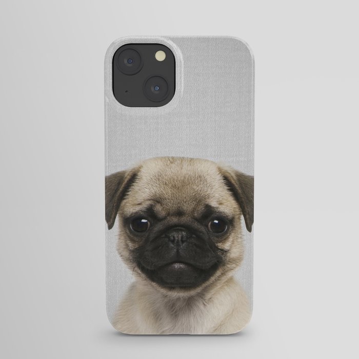 Pug Puppy - Colorful iPhone Case