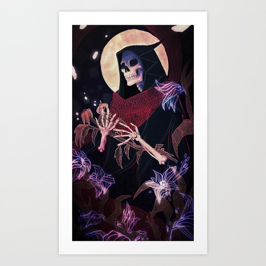 Death Tarot Art Print