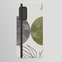 Botanical abstract Android Wallet Case