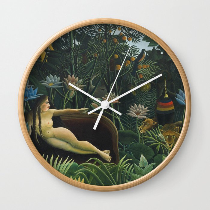The Dream, Henri Rousseau Wall Clock
