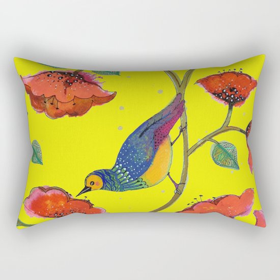 bohobirdie Rectangular Pillow