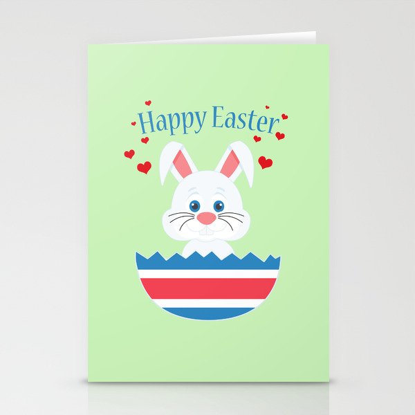 Love easter bunny Stationery Cards