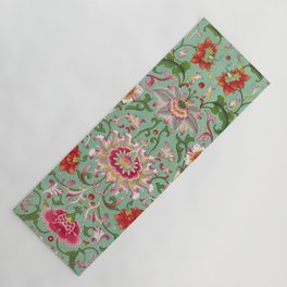 Chinese Floral Pattern 11 Yoga Mat