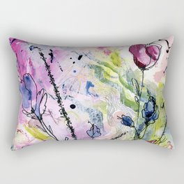 Topo Floral I Rectangular Pillow