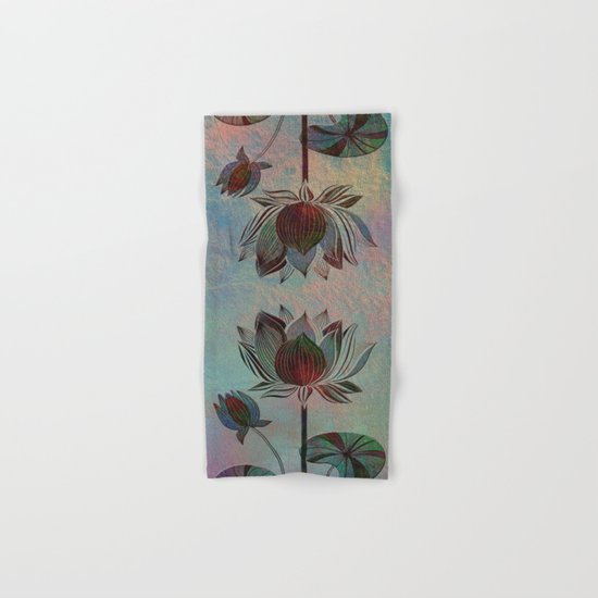 Water Lily Hand & Bath Towel