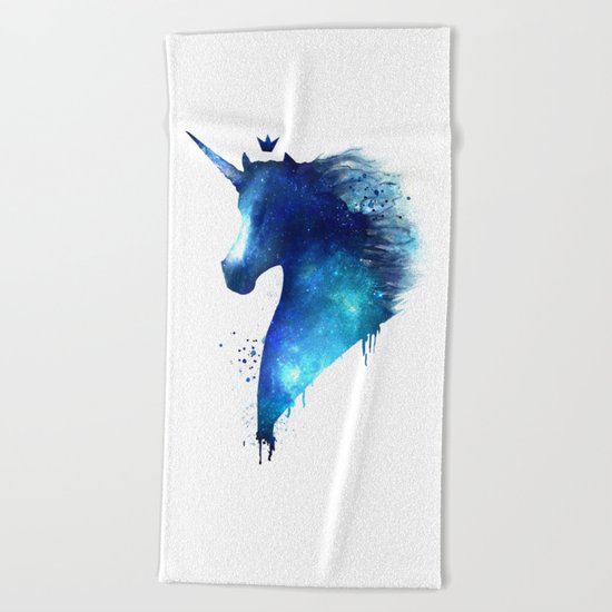 cosmic Unicorn Beach Towel