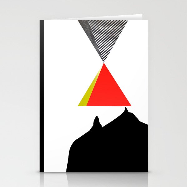 Mr Abstract #07 Stationery Cards