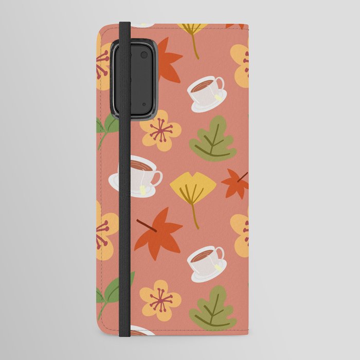 Flowery Tea Android Wallet Case