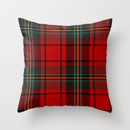 Lumberjack | Red and Green Buffalo Plaid Pattern | Christmas Red Pattern  Throw Pillow