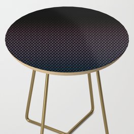 Dark Hexagon Ombre Side Table