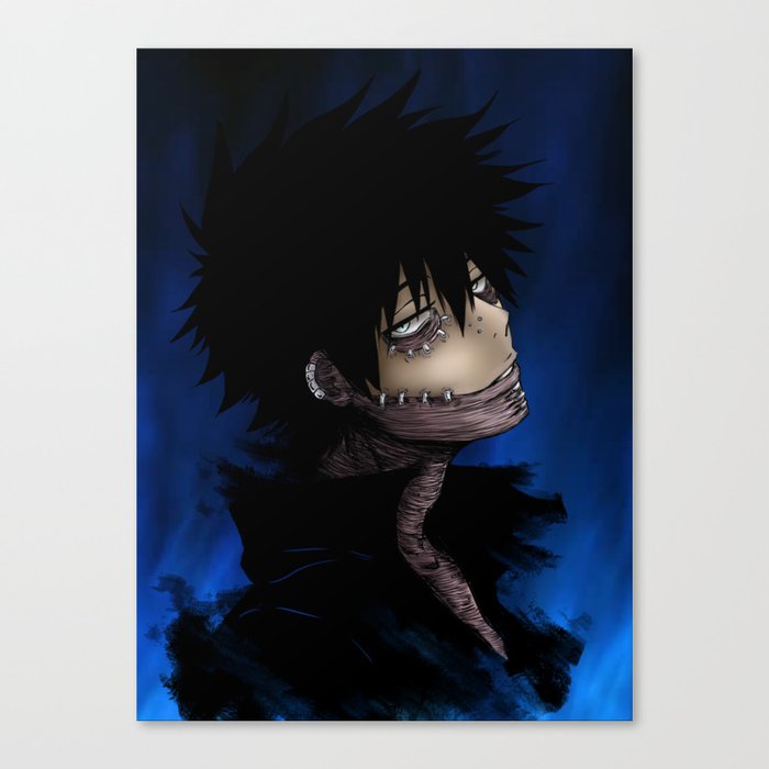 Dabi Boku No Hero Academia Canvas Print By Toloua Society6