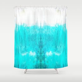 Tides - Abstract Ocean Shower Curtain