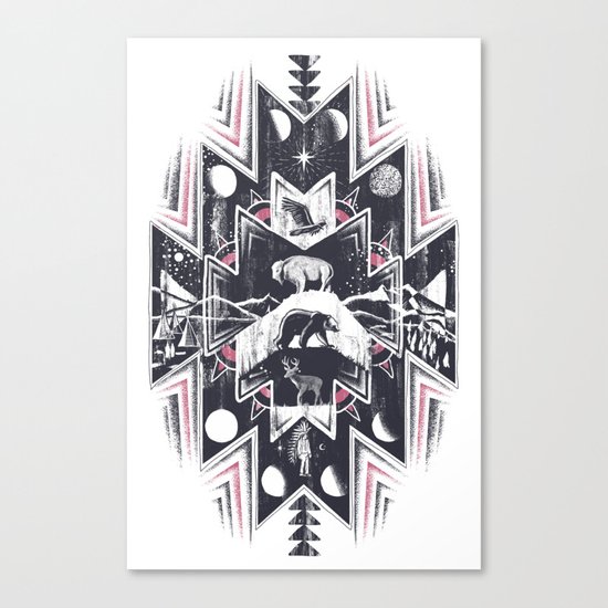 Phases (Light) Canvas Print