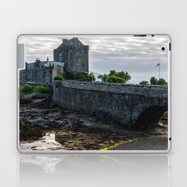 Great Britain Photography - Bridge Leading To Eilean Donan Castle Laptop Skin