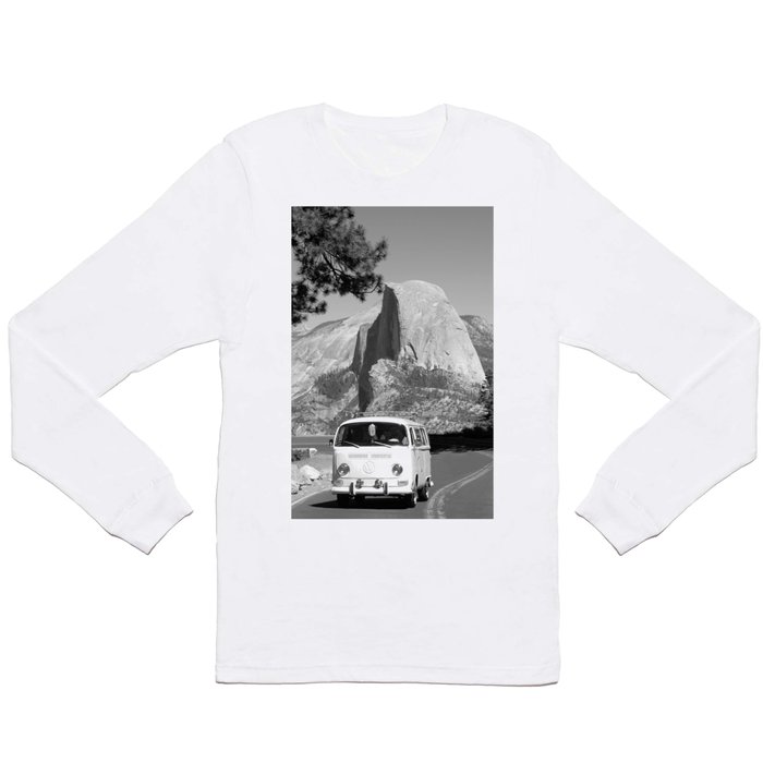 Yosemite Vanlife (Black & White) Series Long Sleeve T Shirt