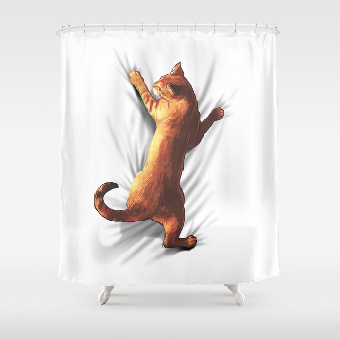 CAT Shower Curtain