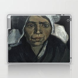 Oil Painting Head of a Peasant Woman (1884) By Vincent Van Gogh Laptop Skin