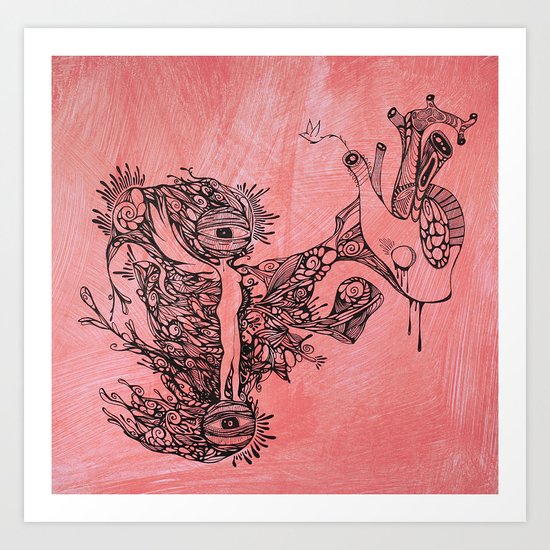 Suspiro Art Print