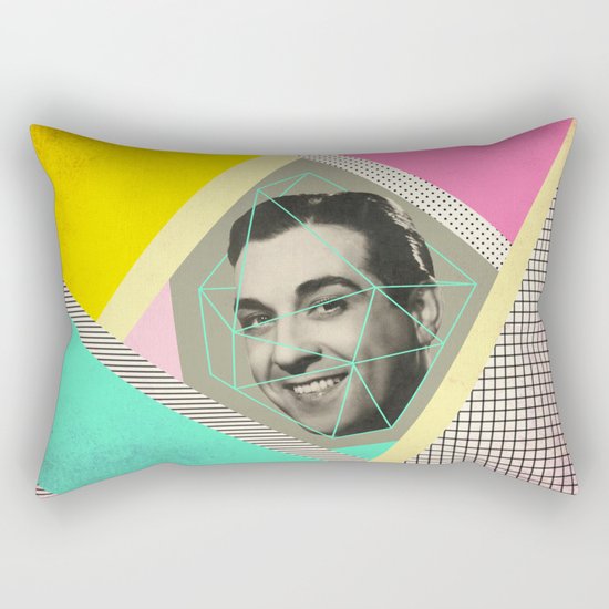 caged man, mariano Rectangular Pillow