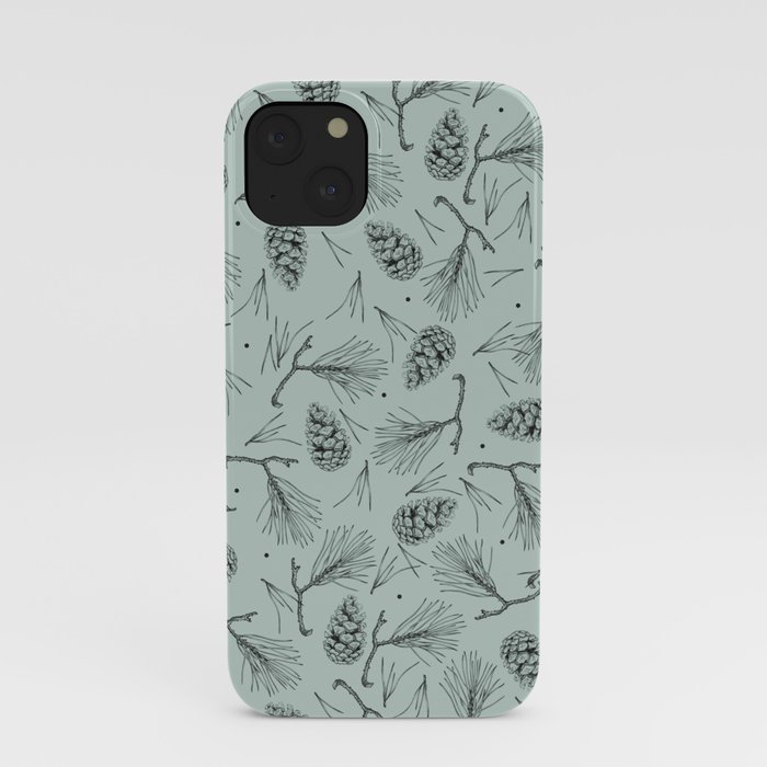Pine forest iPhone Case