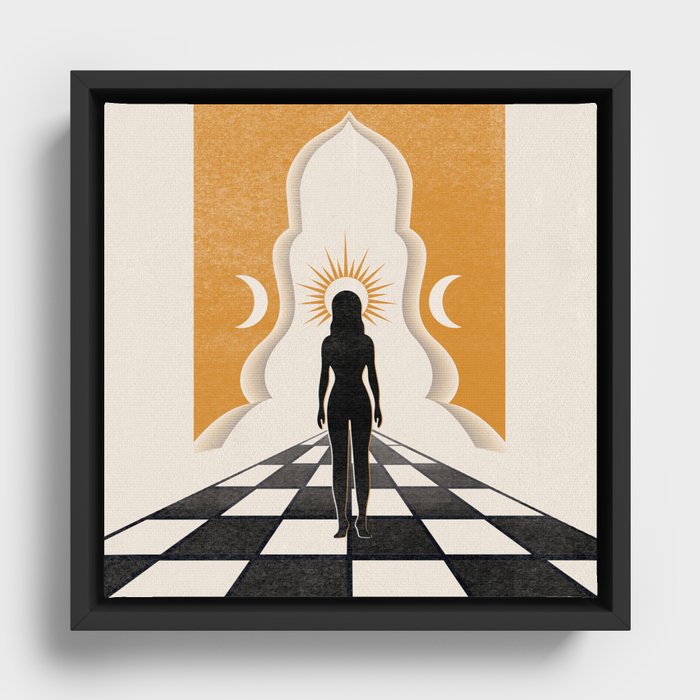 Sun Goddess | 1 Framed Canvas