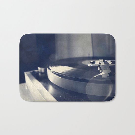 from time to time i like listening to an old record Bath Mat