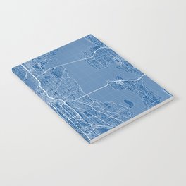 Seattle City Map of Washington State, USA - Blueprint Notebook